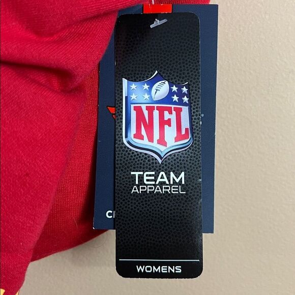 Fanatics NFL Women’s Size 4X Red Kansas City Chiefs Mahomes Jersey Hoodie NWT - Picture 3 of 5